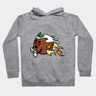 Flying Christmas Pudding Hoodie